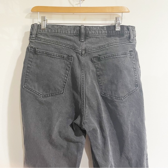 Abercrombie & Fitch 90th Straight ultra high rise jeans black  31/12 curve love - Picture 4 of 6